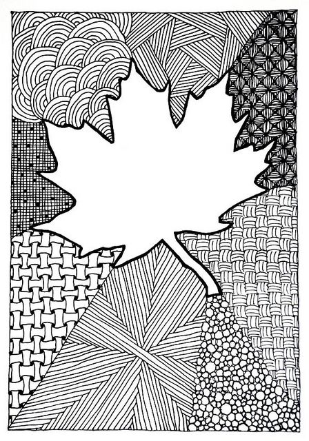 Inspiration Zentangle Silhouette, Design Mandala, Doodle Art Drawing, Mandala Art Lesson, Elementary Art Projects, Zentangle Drawings, Doodle Art Designs, Mandala Design Art, Pattern Ideas