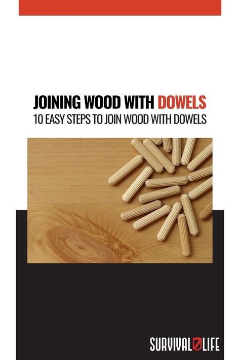 Using Dowels To Join Wood, How To Join Wood Boards Together, Wood Dowel Projects, Carpentry Hacks, Wood Joining, Dowel Jig, Wood Joints, Wood Studs, Shop Tools