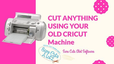 Crafting with old cricut machine Old Cricut Machine Projects, Cricket Machine, Circuit Machine, Machine Video, Machining Projects, Please Stay, Cricut Tutorials, Cricut Machine, Training Video