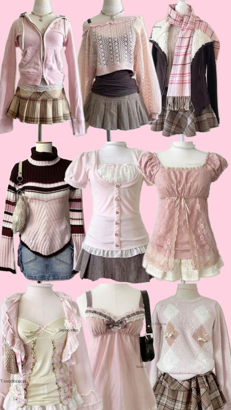 Outfits For Pink Pants, Cute Aesthetic Pink Outfits, Pink Hyper Feminine Outfits, Clothes Pink Aesthetic, Cute Core Outfit Ideas, Kawaii Shein Outfits, Cute Outfit Accessories, Cute Childish Outfits, Shoujo Girl Outfit Shein