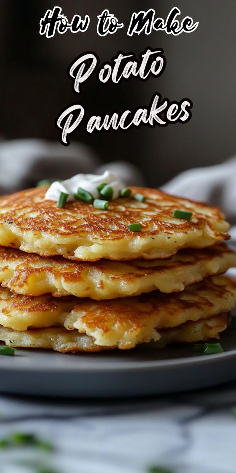 POTATO PANCAKES Potato Pancakes From Instant Potatoes, Potatoes Pancakes Recipe, Potato Pancakes From Mashed Potatoes, Potato Dinners, Potatoe Pancakes, Potatoes Wedges, Spicy Potato Wedges, Potato Pancakes Recipe, Spicy Potatoes