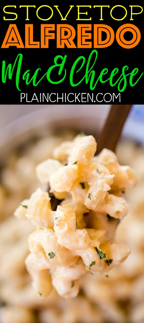 Recipe Using Alfredo Sauce, Alfredo Mac And Cheese, Jarred Alfredo Sauce, Protein Shake Diet, Sauce Cheddar, Cheese Homemade, Easy Mac And Cheese, Pasta Recipes Alfredo, Pasta Sides