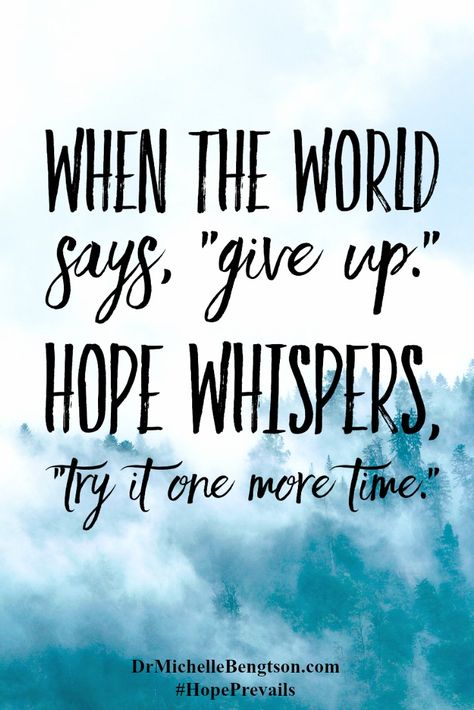 Don't give up. There is always HOPE. Christian Inspirational Quote. Citation Encouragement, Brave Quotes, Best Positive Quotes, Motivation Positive, Joyce Meyer, Hope Quotes, Christian Quotes Inspirational, Amazing Quotes, Encouragement Quotes