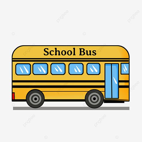 School Bus Clipart, Bus Sekolah, Bus Clipart, School Bus Drawing, Bus Drawing, Arabic Decor, Yellow School Bus, Math Crafts, School Cartoon