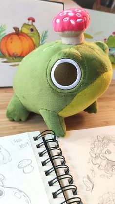 Makka Pakka Aesthetic, Cute Things To Have, Kawaii Things To Buy, Frog Room Ideas, Cute Stuffies, Dream Creature, Squishy Crochet, Plushie Ideas, Frog Stuffed Animal