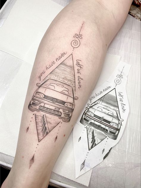 Mechanic Tattoos Women, Car Lover Tattoo Ideas, Tattoos For Car Lovers, Auto Tattoo Ideas, Car Related Tattoos For Men, Car Inspired Tattoos, Car Guy Tattoos, Small Car Tattoos, Car Tattoos For Women