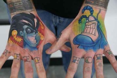 Freakazoid and the Tick, two of the greatest superheroes of the '90s: | 21 Epically Nostalgic �01990s Cartoons As Tattoos Cartoon Tattoo Designs, Geeky Tattoos, Cartoons Tattoo, Geek Tattoos, Nerd Tattoos, Neat Tattoos, Rad Tattoos, The Tick, Nostalgic 90s