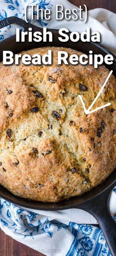 St Patricks Food, Irish Bread, Soda Bread Recipe, Irish Soda Bread Recipe, Simple Thanksgiving, Artisan Bread Recipes, St Patricks Day Food, Irish Soda, Irish Soda Bread