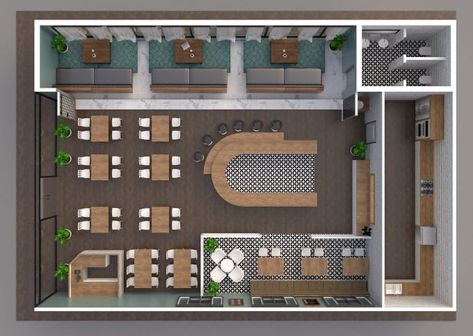 Make 3d model of house villa and restaurants by Hassanjaffar217 | Fiverr Restaurant Model Architecture, Cafe Area Design, Cafe Concept Ideas, Restaurant Design Plan, 3d Restaurant, Caffe Design, Cafe Plan, Cafeteria Design, Restaurant Layout