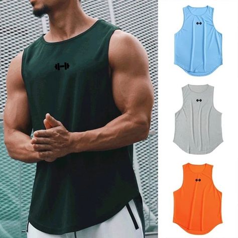 Men’s Quick Dry Gym Clothes Indoor Exercise and Fitness Printed Vest 6 Colors To Choose 7.99 and FREE Shipping Tag a friend who would love this! Active link in BIO #hashtag13 #hashtag14 #hashtag15 #hashtag16 #hashtag17 #hashtag18 Basketball Vest, Gym Tanks, Outdoor Training, Training Clothes, Gym Tank Tops, Men Formal, Training Tops, Summer Tank Tops, Baby Outfits Newborn