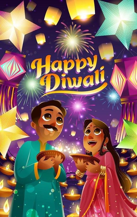 Diwali Greeting, Diwali Wishes, Diwali Festival, Happy Diwali, Diwali, Fireworks, Greeting Card, Festival