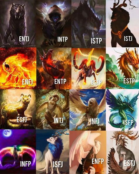 @cognitive16 Mbti As Animals, Mbti Animals, Mbti Istj, Entp Personality Type, Mbti Charts, Infp Personality Type, Mbti Type, Dragon Ball Z Iphone Wallpaper, Intp Personality Type