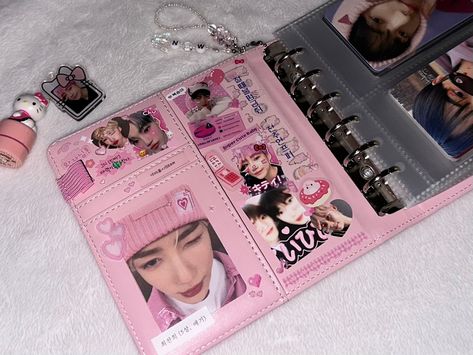 Macaron Binder, Binder Deco, Binder Decoration, Kpop Binder, Kpop Deco, Binder Ideas, Binder Journals, A6 Binder, Love Mail