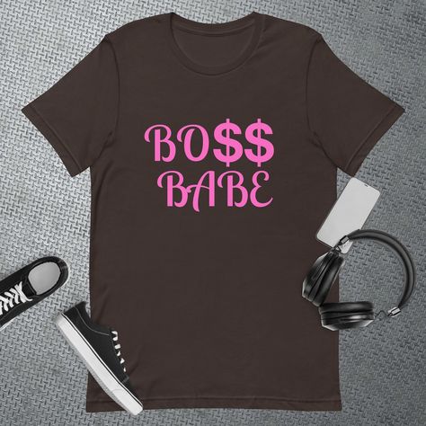 ARE YOU A BOSS BABE?💪✨ Elevate your style and make a statement with our exclusive Boss Babe T-shirt! Whether you’re out and about or just chilling, this tee is the perfect way to showcase your boss babe vibes. 🌟 Ready to join the Boss Babe movement? Click the link in my bio to shop now at Boss Babe Storenvy and add this must-have piece to your collection. Don’t miss out on the chance to rock this stylish and empowering look! 💖👚 #BossBabe #TshirtFashion #Empowerment #ShopNow #BossLife #Styl... Babe T Shirt, Boss Life, Just Chilling, The Boss, Boss Babe, Must Haves, Shop Now, Quick Saves