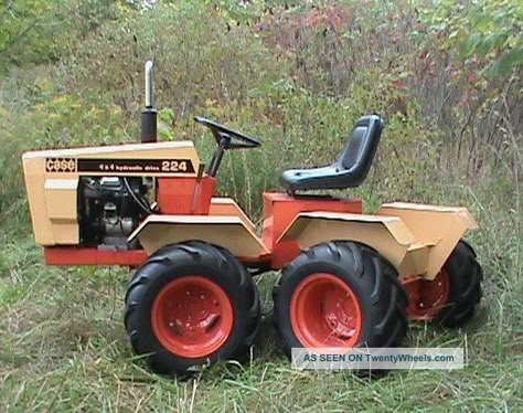 I Found It! I Found It! - Compact Utility and Farm Tractor Forum ... Garden Tractors For Sale, Garden Tractor Pulling, Yard Tractors, Homemade Tractor, Tractor Idea, Small Tractors, Tractor Mower, Tractor Implements, Case Tractors