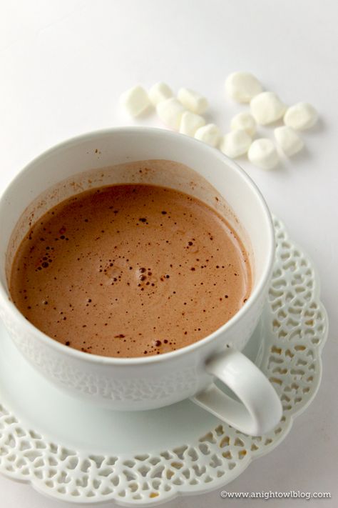 Hot Chocolate From Scratch, National Hot Chocolate Day, Nutella Hot Chocolate Recipe, Nutella Hot Chocolate, Honey Bourbon, Hot Drinks Recipes, Chocolate Day, Fudge Sauce, Hot Chocolate Recipes