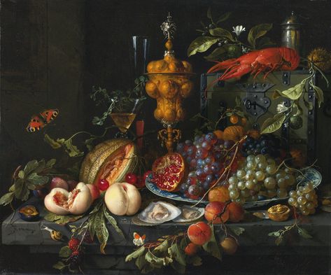 Dutch Still Life, Dutch Golden Age, Still Life Fruit, King's Lynn, A4 Poster, Still Life Art, Beautiful Posters, Old Master, Vintage Artwork