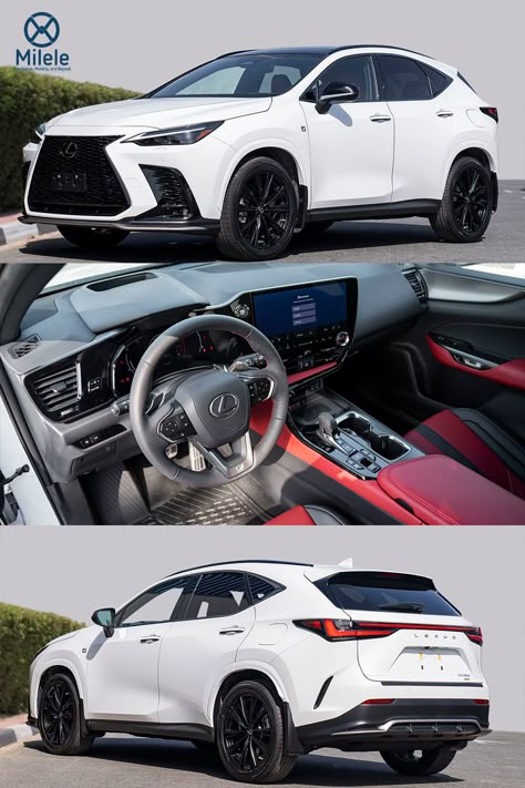 (LHD) LEXUS NX 350 F SPORT 2.4P AT MY2023 – WHITE Lexus Nx 350 F Sport 2024, Lexus Nx 350 2024, White Lexus Suv, Lexus Nx 350 F Sport, Lexus Rx 350 Sport, Is 250 Lexus, Lexus Nx 350, Lexus Truck, Lexus 350