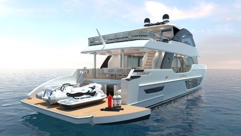 Mini Yacht, Explorer Yacht, Small Yachts, Robb Report, Luxe Interiors, Yacht Design, Super Yachts, Motor Yacht, Small Boats