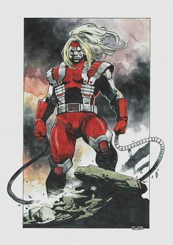 Omega Red Marvel, Wolverine Artwork, Omega Red, Wolverine Art, Comic Villains, Marvel Drawings, Marvel Characters Art, Marvel Villains, Dc Comics Superheroes