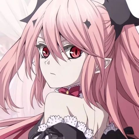 Krul Tepes Icon, Icon Character, Krul Tepes, Trash Art, Vampire Girls, Seraph Of The End, Owari No Seraph, Anime Monochrome, Blue Box