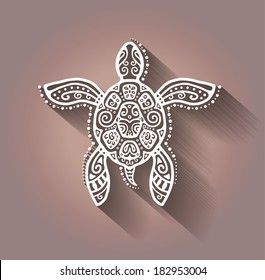 Similar Images, Stock Photos & Vectors of Decorative graphic turtle, tattoo style, tribal totem animal, vector illustration, isolated elements, lace pattern - 182421065 | Shutterstock Sea Turtle Tattoo, Turtle Tattoo Designs, Totem Animal, Geniale Tattoos, Turtle Tattoo, Maori Tattoo, Sea Turtles, Trendy Tattoos, Animal Tattoos