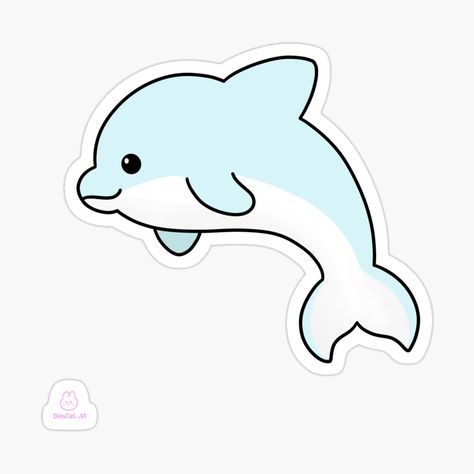 Lumba Lumba Aesthetic, Kawaii Sea Animals, Embroidery Clipart, Dolphin Sticker, Cute Animal Stickers, Cartoon Dolphin, Dolphin Coloring Pages, Cute Dolphin, Paper Art Design