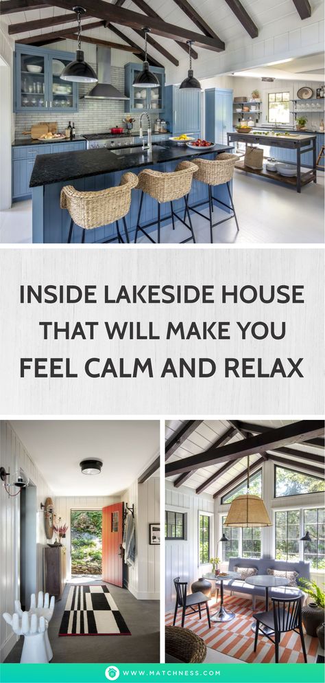 The lakeside cottage is a haven for many people. Its location away from the crowded city makes you feel calm and tranquil. Let’s take a look at how this haven in the lake looks from the inside and maybe we can get some inspiration for our own. #lakesidehousedesigns #lakesidehouseideas #insidelakesidehousedesign #interiordesign Lakeside Cottage Interiors, Lakeside House, Crowded City, Lakeside Cottage, Cottage Inspiration, Cottage Interiors, Lake Life, Lake House, Make You Feel