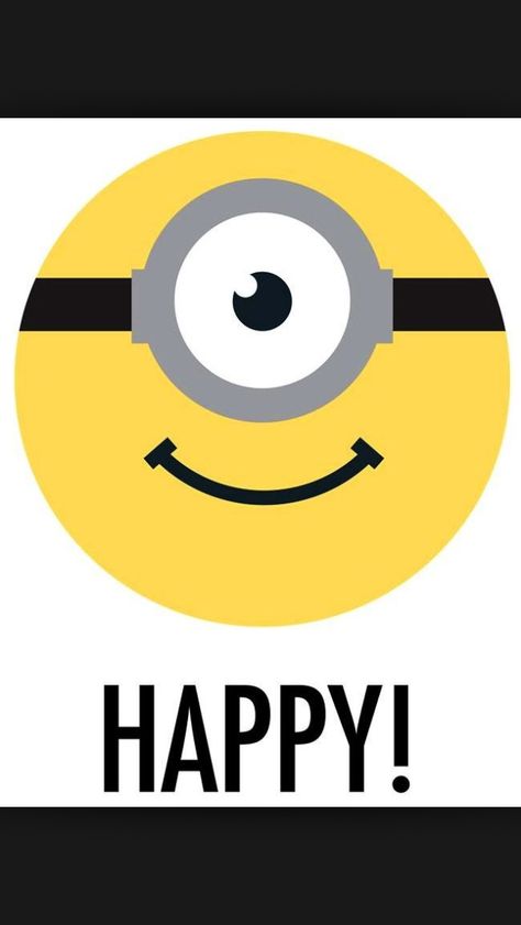 Smiley face minion Minion Photos, Minion Rush, Despicable Me 3, Happy Minions, Minions Love, Despicable Me 2, Minions Despicable Me, Minion Party, Minions Quotes