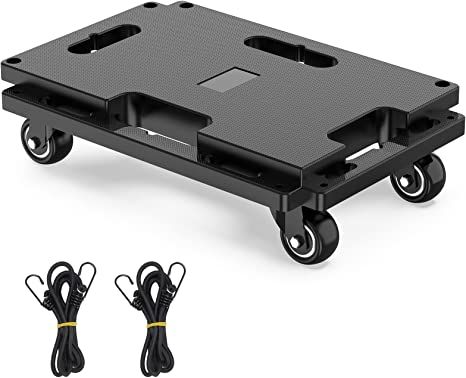 Amazon.com: SOLEJAZZ Moving Furniture Dolly Connectable, 440 LBS Capacity Piano Moving Dolly, Heavy Duty 4 Wheel Moving Cart for Moving Heavy Furniture, Black, 1 Pack : Industrial & Scientific Moving Dolly, Wheel Dollies, Moving A Piano, Furniture Dolly, Furniture Black, Moving Furniture, Sheet Metal, Cartoon Art Styles, Food Storage