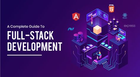 What is Full stack development? Why Full stack developers are in demand? Benefits of hiring Full stack developers. Full stack development guide Full Stack Web Development, Full Stack Development, Web Development Course, Software House, Backend Developer, Full Stack Developer, Ios Application, Online Classroom, Simple App