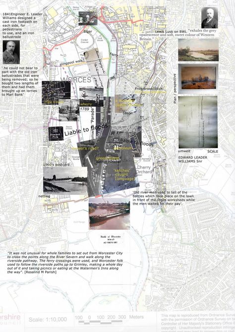 Collage-d Site Analysis Plan Site Analysis Architecture, Urban Design Diagram, Urban Analysis, Architecture Panel, Architecture Presentation Board, Project Presentation, Site Analysis, Architecture Board, Architecture Graphics