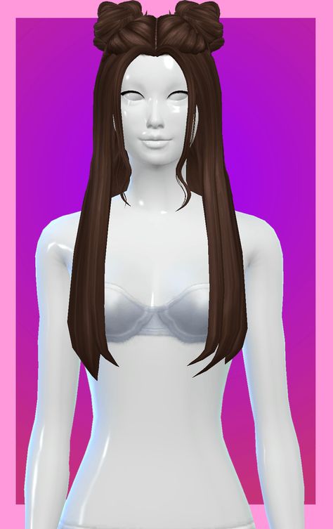 D'amelio Hairs Half Up Half Down Sims 4 Cc Hair, Sims 4 Half Up Hair, Sims 4 Cc Half Up Half Down Hair, Sims 4 Half Up Half Down Hair, Villain Clothing, Space Buns Hair, Ts4 Hair, Maxis Match Cc, Cc Hair