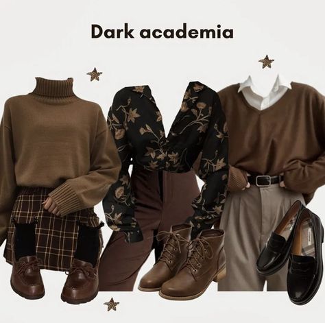 Academia Aesthetic Outfit, Dark Academia Outfits, Dark Academia Outfit, Academia Outfits, Dark Academia Clothes, Academia Clothes, Best Winter Outfits, Academia Style, 2024 Outfits