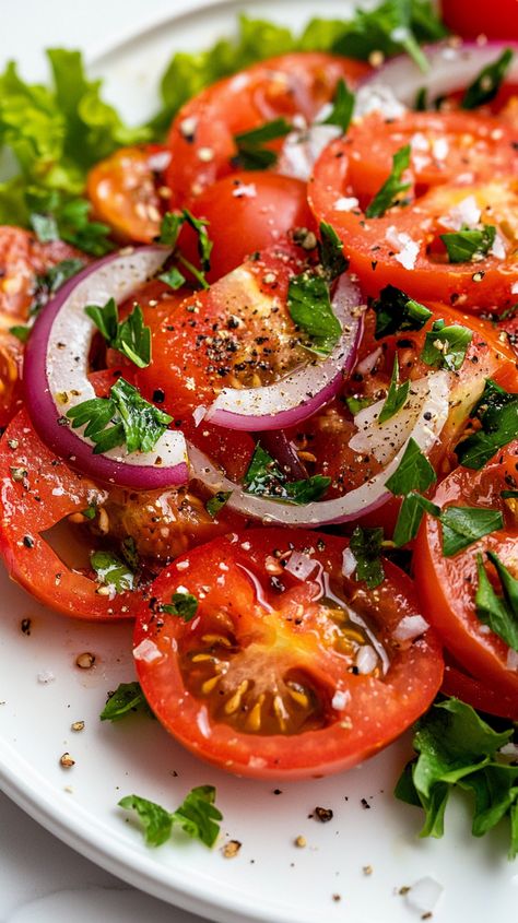 Tomato Salad Cucumber Ideas, Blue Zone Diet, Healthy Mediterranean Recipes, Pomegranate Syrup, Zone Diet, The Mediterranean Diet, Food Rules, Favorite Recipes Dinner, Best Salad Recipes