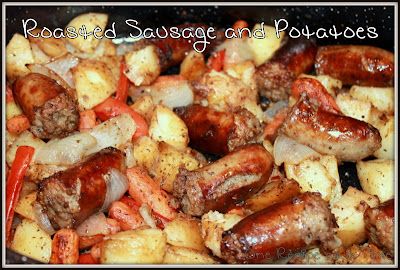 Rope Sausage Recipes Dinners, Rope Sausage Recipes, Roasted Italian Sausage, Rope Sausage, Roasted Sausage, Pork Sausage Recipes, Sausage And Potatoes, Cream Soup Recipes, Italian Sausage Recipes