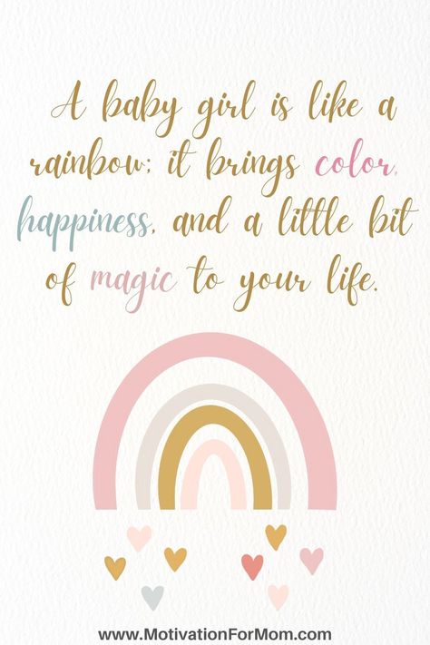 This list of baby girls quotes are all so great at explaining the joys of having a sweet baby girl. They are all quotes about having a daughter, and what life is like when you are expecting a new baby girl. Quotes On Daughters, My Baby Girl Quotes, Baby Girl Quotes Daughters, Baby Girl Announcement Quotes, Best Daughter Quotes, Baby Quotes Girl, Quotes To Daughter, Quotes For Baby Girl, Baby Book Quotes