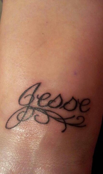 Jesse Name Tattoo, Jesse Name, Name Tattoo, Infinity Tattoo, Tattoos, Quick Saves