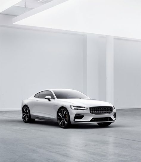 Polestar 1 white exterior, front Volvo Polestar, Polestar 1, Car Racer, Pole Star, Volvo Cars, White Car, Volvo S60, Chengdu, Car Ads