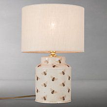 Buy India Jane Bees Canister Jar Lamp Base, Cream Online at johnlewis.com Bee Room Ideas, Bee Living Room Decor, Bee Theme Room, Bee Bedroom Decor, Bumble Bee Nursery Decor, Bee Room Decor, Bee Lamp, Bee Bedroom, Bee Nursery Decor