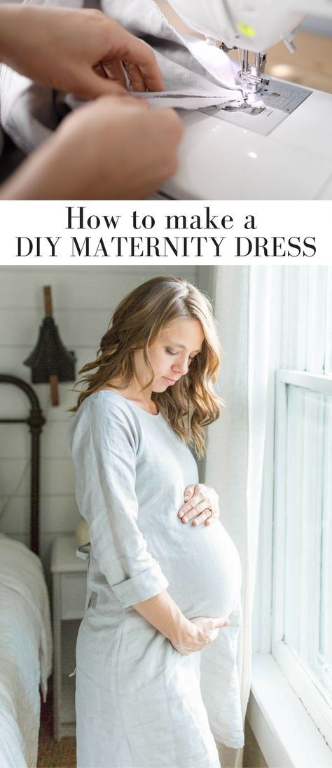 Maternity Skirt Sewing Pattern, Cottage Core Maternity Dress, Maternity Dress Pattern Sewing, Free Maternity Sewing Patterns, Maternity Dress Patterns, Sew Maternity Clothes, Diy Maternity Dress, Maternity Diy, Linen Maternity Dress