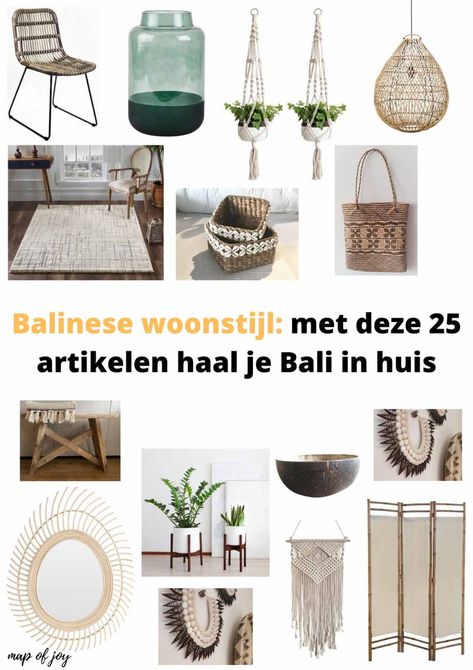 Wil jij de sfeer van Bali in huis halen? Ontdek hier alles over de Balinese woonstijl. Met 25 artikelen waar je Bali mee in huis kunt nemen. #mapofjoy #bali #interieur Pop Up Display Ideas, Bali Interior, Bali Style Home, Pop Up Display, Shelf Decor Living Room, Bali House, Bali Style, Bali Fashion, House Aesthetic