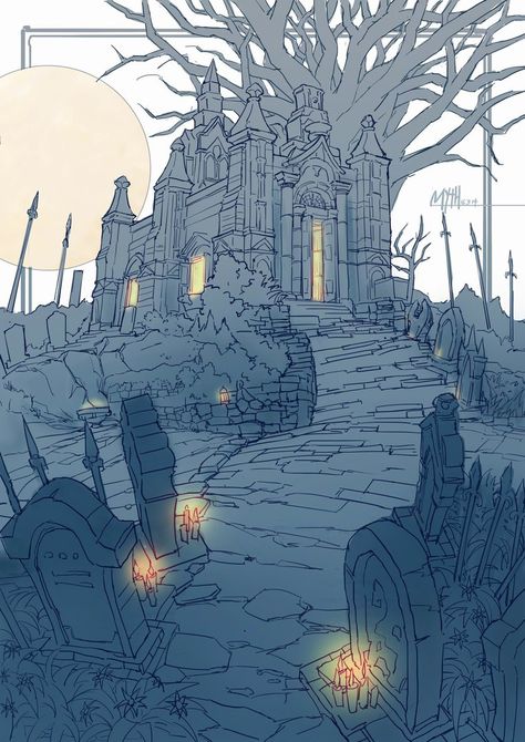 Bloodborne Hunters Dream, Bloodborne Background Art, Bloodborne Landscape, Bloodborne Environment, Bloodborne Background, Bloodborne Architecture, Bloodborne Sketch, Hunters Dream, Bloodborne Concept Art