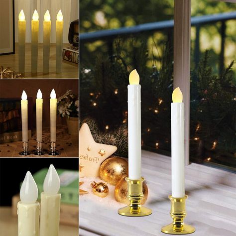 Candle Light Party, Led Taper Candles, Battery Operated Candles, Candle Light Dinner, Candle Business, Flameless Candles, Led Candles, Battery Operated, Taper Candles