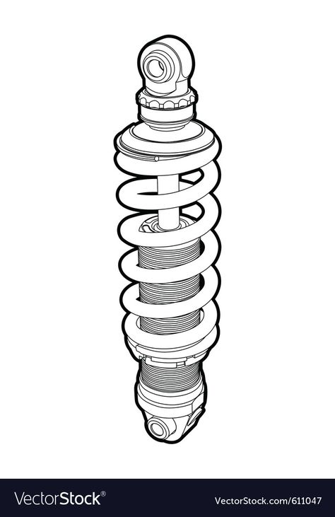 Shock Drawing, Shock Absorber Tattoo, Shock Absorber, Unicef Logo, Mechanical Sleeve Tattoo, Shock Tattoo, Arm Temporary Tattoos, Bike Drawing, Biomechanical Tattoo