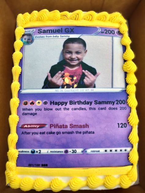 Pokemon Card Birthday Cake, Pokémon Card Cake, Pokemon Card Cake, Explorer Party, Pokemon Snorlax, Pokémon Party, Pokemon Cake, Pokemon Card Game, Pokemon Party