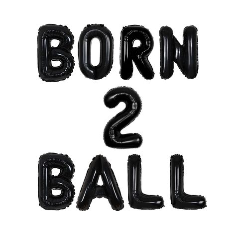 PRICES MAY VARY. Sports birthday decor:You will get 4*foil balloons（1*baseball, 1*rugby ball, 1*basketball, 1*soccer）and 1*born 2 ball balloon banner Born 2 ball banner: Suitable for 2nd birthday sports decoration, 2nd birthday baseball decoration, 2nd birthday rugby ball decoration, 2nd birthday basketball or soccer ball decoration, using them to decorate the background and dining table can increase the party atmosphere. It is the perfect decoration for baseball theme parties and can help you m Sports Bachelorette Party, Sports 2nd Birthday, Ball Birthday Theme, Born 2 Ball Birthday, Born 2 Ball, Ball Theme Birthday, Football Banquet, Sports Banner, Sports Party Decorations