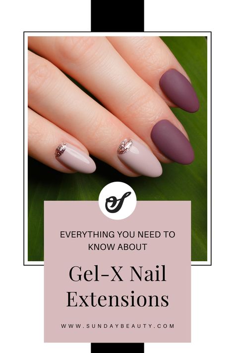 If you're considering getting Gel-X Nail Extensions but aren't sure if they're right for you, you're not alone! With so many products on the market, it can be hard to know what to choose. Luckily, we've rounded up all the info you need to make an informed decision - from the application process and cost to the benefits and drawbacks of Gel-X Nails. Click the link to read the full blog post and find out all you need to know about Gel-X Nails! Gel X Nail Extensions Designs, Uv Gel Full Set Nails, Gel X Full Set, Gel X Apres Nails, Short Gel Nail Extensions, Gel X Nail Extensions, What Is Gel X Nails, Gel X Fill, Gel X Application