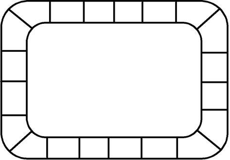 Blank+Game+Board+Template Blank Board Game, Game Board Template, Games To Play At Home, Blank Game Board, Free Board Games, Dice Template, Board Game Template, Printable Board Games, Teaching Mathematics