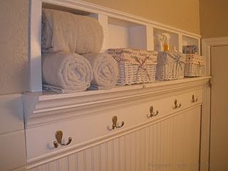 I just learned about recessed wall storage!! Wow, this is literally rocking my world since I live in an old house that is small and getting no bigger! Recessed Wall Niche, Recessed Wall, Beautiful Storage, Small Bathroom Storage, Web Images, Trendy Bathroom, Built In Cabinets, Room Storage, Bath Room